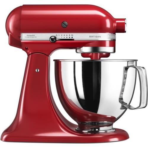 KitchenAid Artisan KSM125EER røremaskine, rød