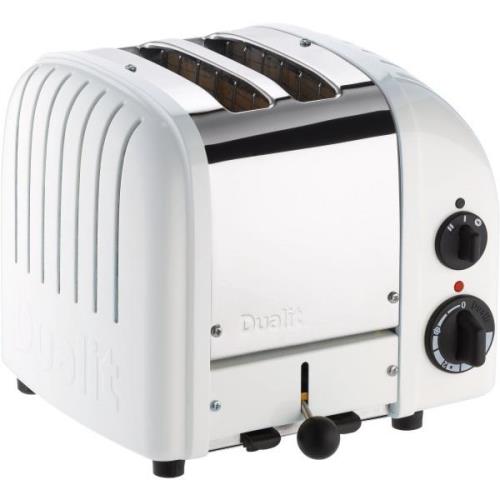 Dualit Newgen 2 slice toaster, hvid