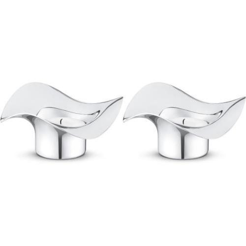 Georg Jensen Cobra Fyrfadsstage, 2 stk.