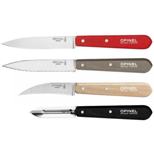 Opinel Essentials Urteknivssæt 4 dele Loft