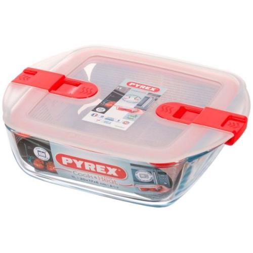 Pyrex Ovnform Cook and Heat med låg, 1 liter