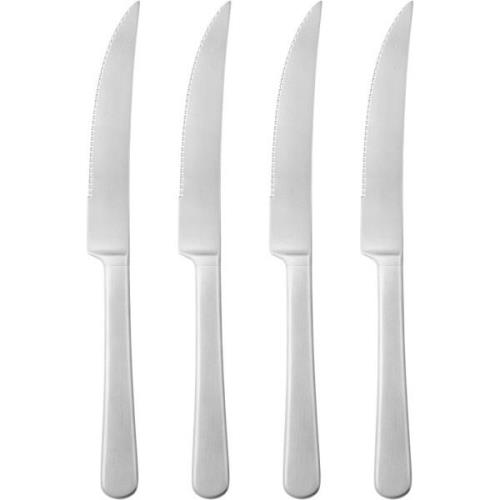 Georg Jensen Copenhagen spisekniv med langt skaft, 4 stk.