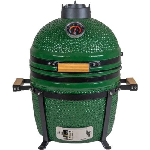 Kamado Sumo JR 15" kulgrill, grøn