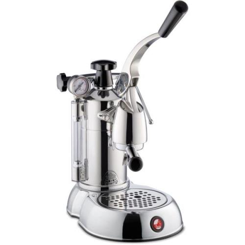 La Pavoni Stradivari Professional Espressomaskin Rustfrit stål, sort h...