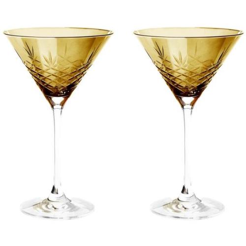 Frederik Bagger Crispy Cocktailglas Citrine 2 stk