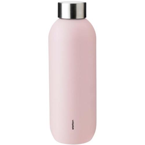 Stelton Keep Cool Drikkeflaske 0,6 liter, soft rose