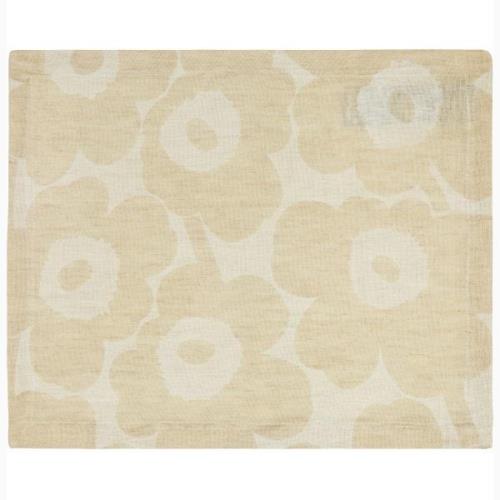 Marimekko Pieni Unikko Serviet, hvid/beige