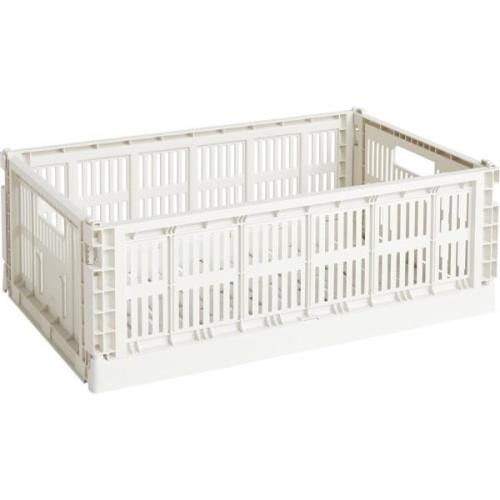 HAY Colour Crate opbevaringskasse, large, off white