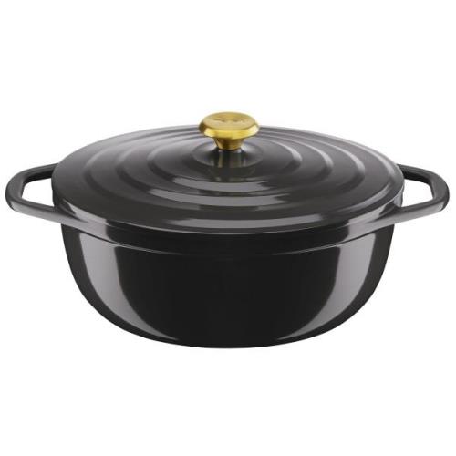 Tefal Air oval gryde, 5,7 liter, 30 cm, grå