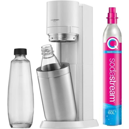 SodaStream DUO sodavandsmaskine hvid, inklusiv kulsyrepatron