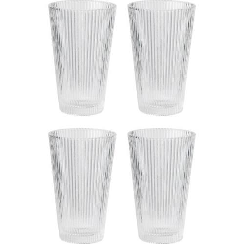 Stelton Pilastro drikkeglas, 0,35 liter, klar, 4 stk.