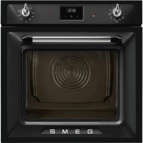 Smeg SOP6900TN indbygningsovn 68 liter, sort