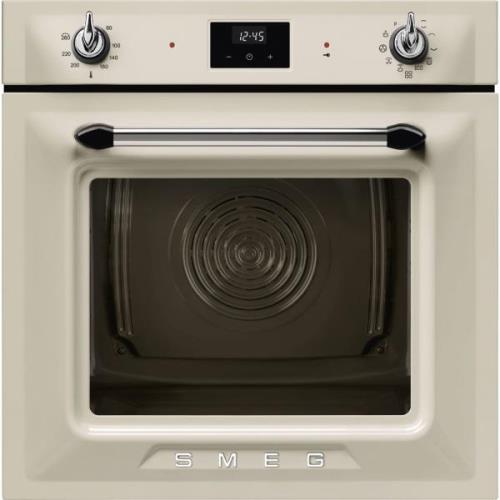 Smeg SOP6900T indbygningsovn, 68 liter, creme