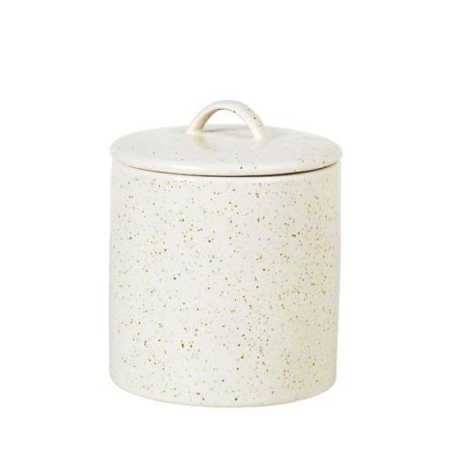 Broste Copenhagen Nordic Vanilla krukke med låg 12 cm