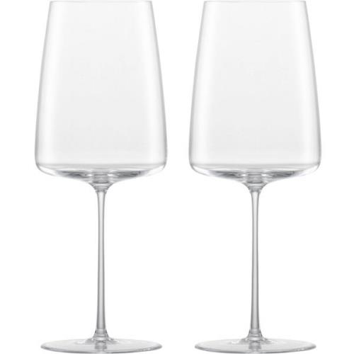 Zwiesel Simplify Fruity & Delicate hvidvinsglas 55,5 cl, 2-pak