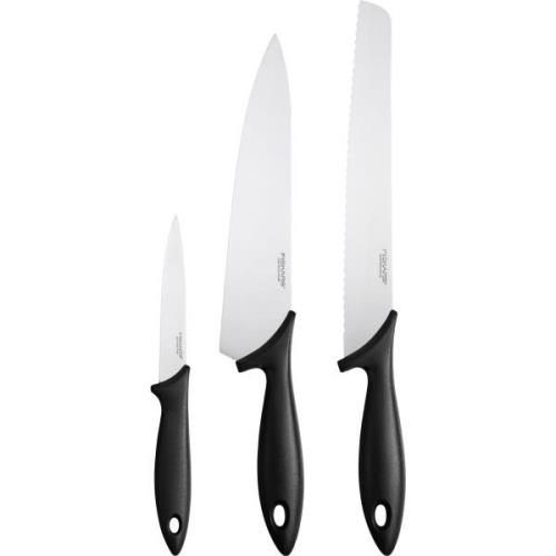 Fiskars Essential knivsst 3 dele