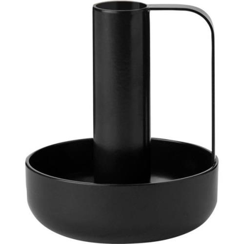 Stelton Ida lysestage, sort