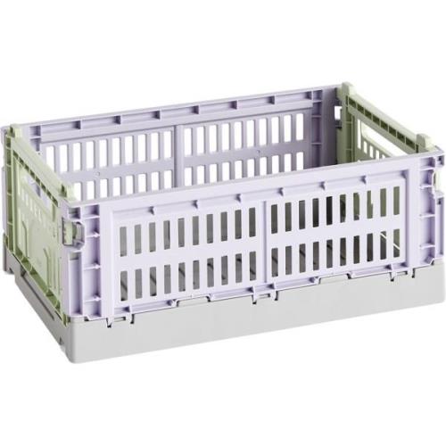 HAY Colour Crate Mix opbevaringskasse small, lavender