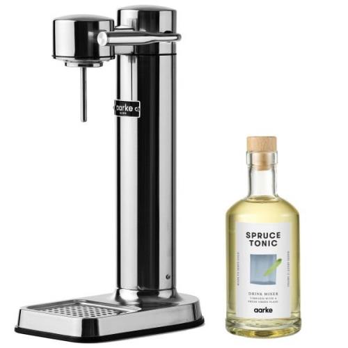 Aarke Drink Mixer Spruce Tonic + Carbonator 3, poleret stål