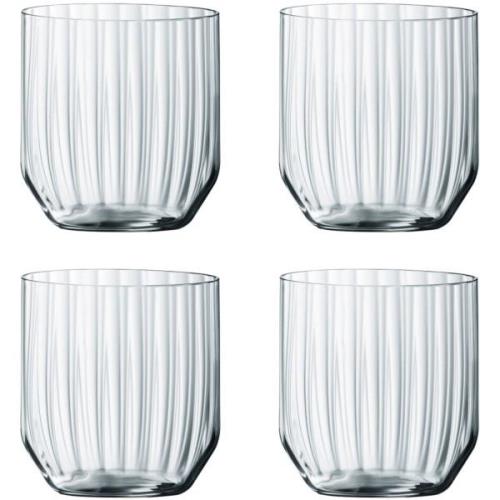 Spiegelau Linear Whisky Tumbler glas 4-pak