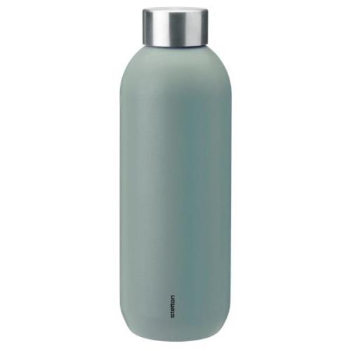 Stelton Keep Cool Drikkeflaske 0,6 liter, dusty green