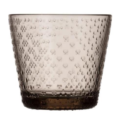 Iittala Tundra glas 29 cl, hør, 2 stk.