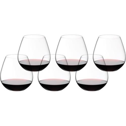 Riedel O Wine Tumbler Pinot Noir/Nebbiolo vinglas 6-pak 20 års jubilæu...