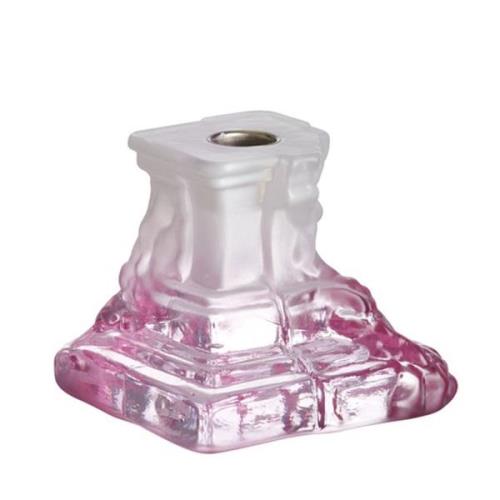 Kosta Boda Rocky Baroque lysestage 95 mm, spicy rose