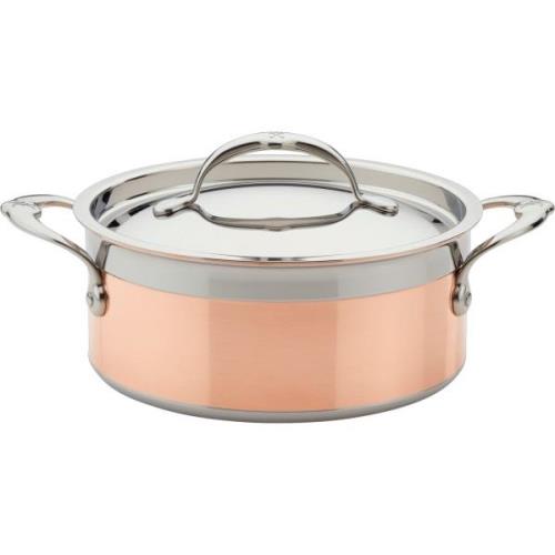 Hestan Copperbond gryde med låg Ø20 cm