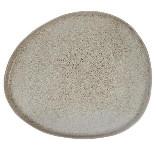 Aida Raw Organic middatstallerken 29x25 cm, sandy beige