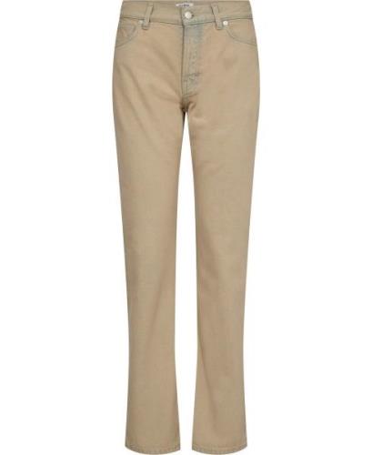 Filippa K 93 Straight Jeans Kvinde Beige Over Straight Jeans Str 29 - ...