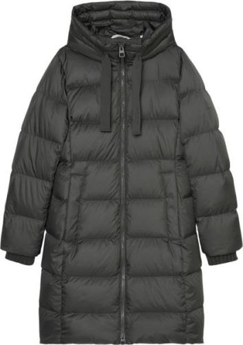 Marc O’Polo Coat, Down Filled, With Hood, Welt Kvinde Light Graphite D...