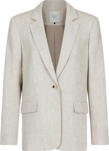 Neo Noir Jarmon Ramie Blazer Kvinde Natural Blazere Str 40 - hos Magas...