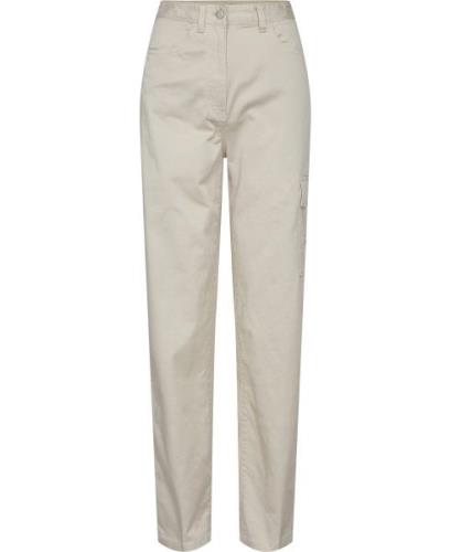 Calvin Klein High Rise Straight fit Trousers Kvinde Acf Bukser Med Sma...