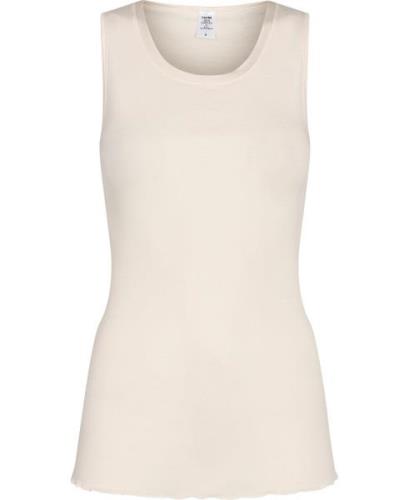 Calida Damen Top Ohne Arm Kvinde Light Ivory Tanktoppe Str L - Silke h...