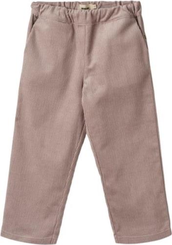 Wheat Cropped Bukser Tricia Str 110 / 5 år - Dry Rose Bukser Bomuld ho...