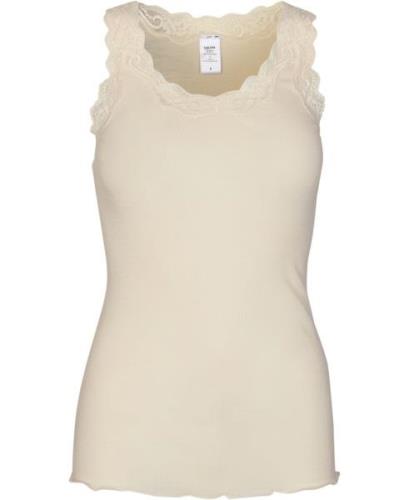 Calida Damen Top Ohne Arm Kvinde Light Ivory Tanktoppe Str L - Silke h...