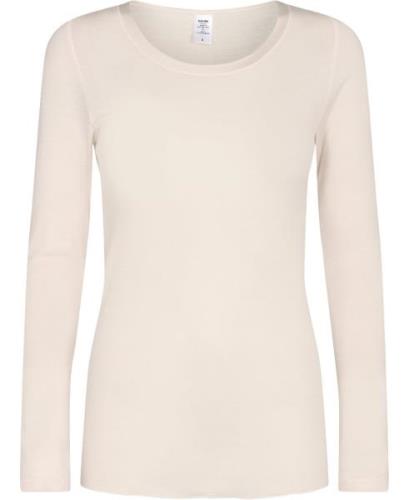 Calida Damen Top Langarm Kvinde Light Ivory Langærmede T-shirts Str L ...