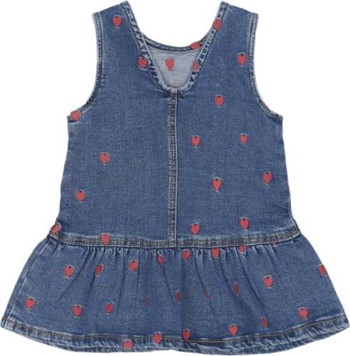 The New Tnslovia S_L Denim Dress Str 92 cm Denim - Medium Blue Denim K...