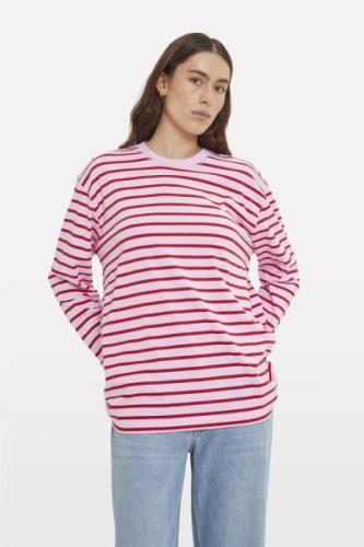 Envii Enkulla LS Stripe 5310 Kvinde Pirouette/salsa Toppe Str S - hos ...