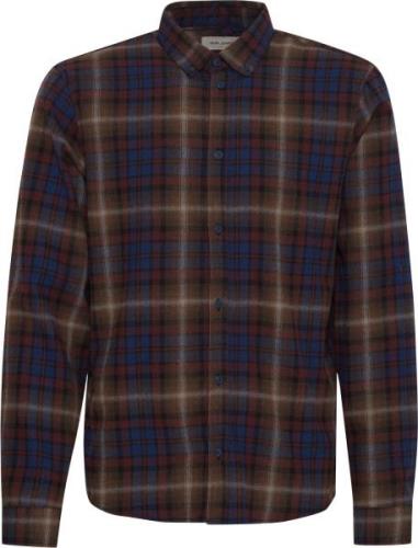 Blend Shirt Mand Fired Brick Langærmede Skjorter Regular Fit Str L - h...