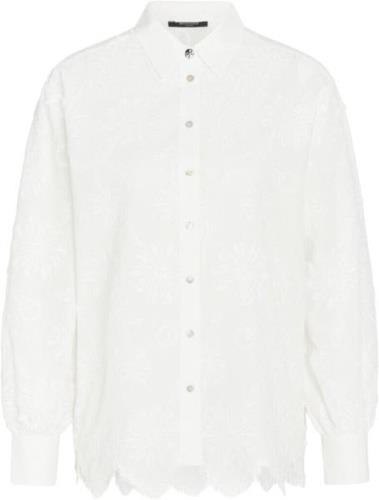 Bruuns Bazaar Prunusbbfelina Shirt Kvinde White Skjorter Str 40 - Bomu...