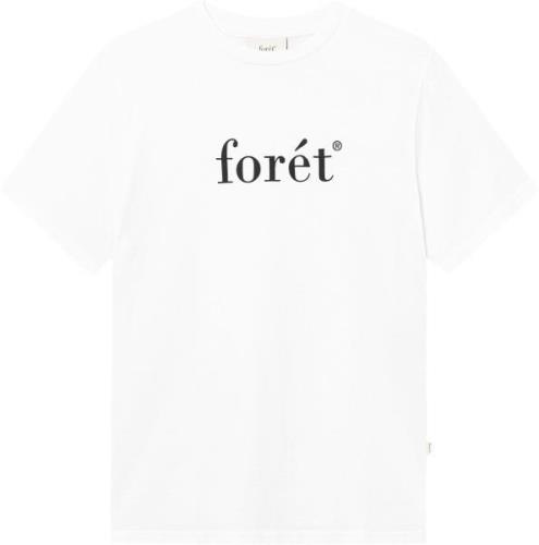 Forét Amber Tshirt Mand White/black Kortærmede T-shirts Str L - Bomuld...