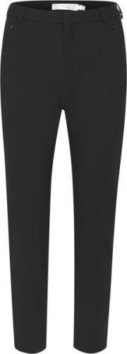 InWear Nikkyiw Slim Pant Kvinde Black Bukser Med Smalle Ben Slim Fit S...