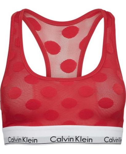 Calvin Klein Unlined Bralette Bh'er Uden Bøjle Str L - hos Magasin