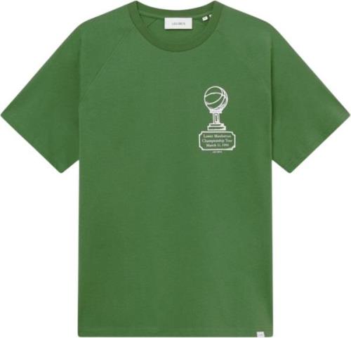 Les Deux Tournament Tshirt Mand Vintage Green/white Kortærmede T-shirt...