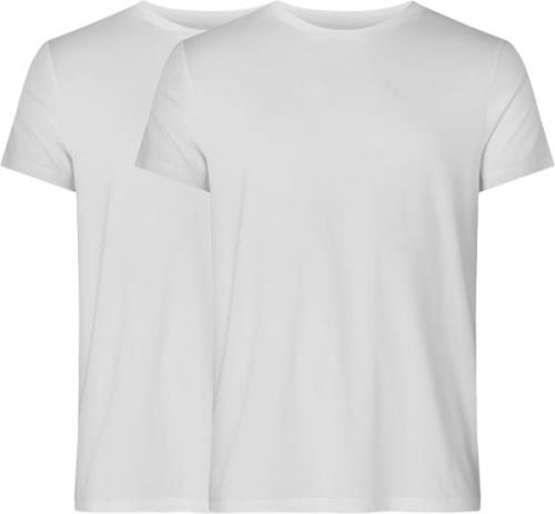 Resteröds Resteröds Organic Cotton 2pack Tee Mand Hvid Kortærmede T-sh...