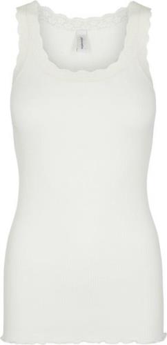 soyaconcept Scsarona 1 Kvinde Off White Tanktoppe Str L - Silke hos Ma...