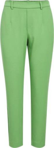 Object Objlisa Slim Pant Noos Kvinde Vibrant Green Bukser Med Smalle B...