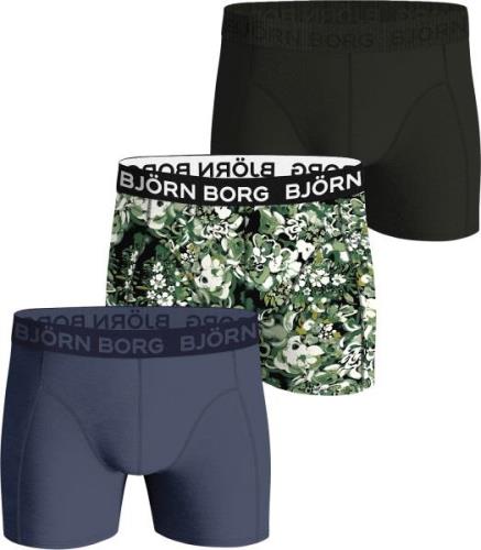 Björn Borg Cotton etch Boxer 3p L - Boxershorts hos Magasin